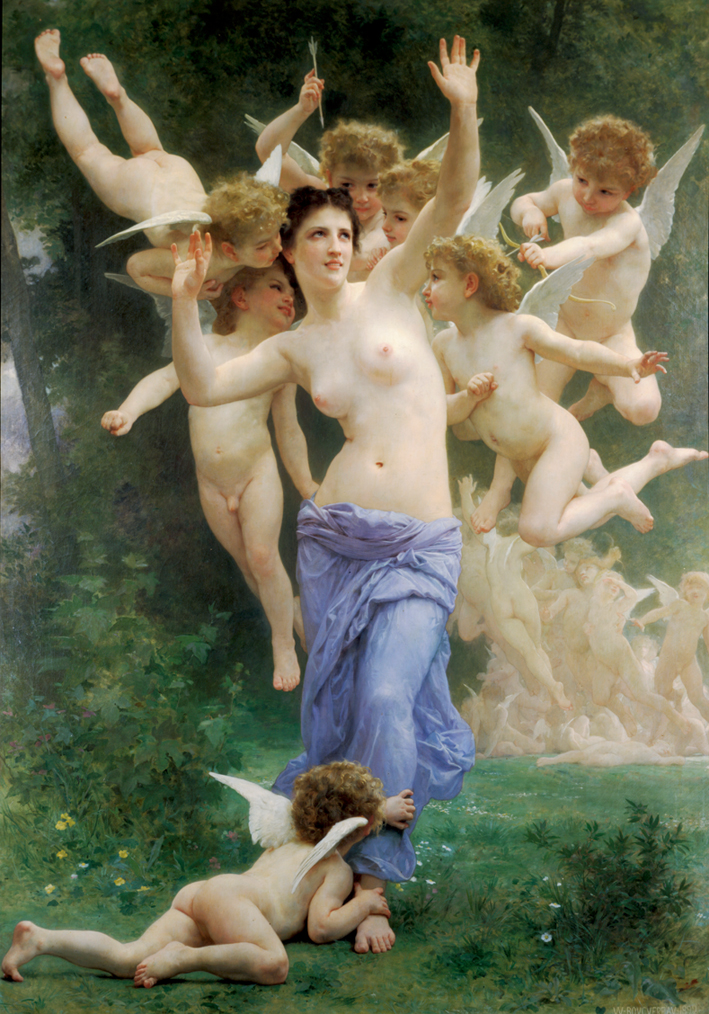  阿道夫·布格罗 Adolphe Bouguereau —— 蜂拥